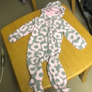 Snow suit infant girl